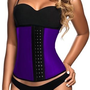 Latex Waist Trainer 9 steel bonning 3 Hooks